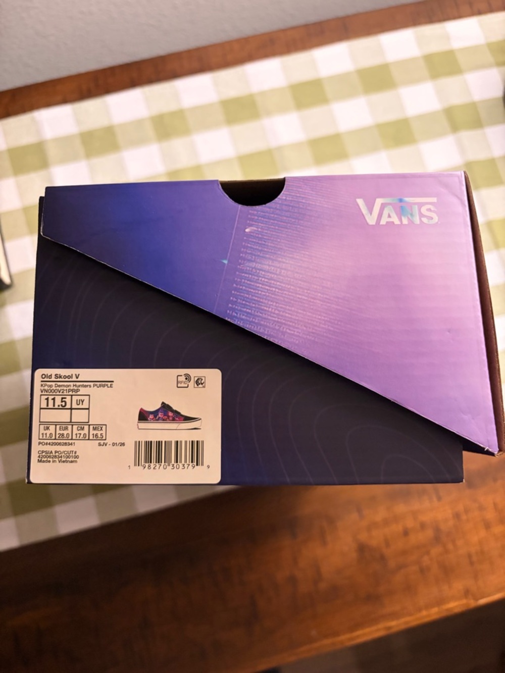 Vans K-Pop Demon Hunter Toddler Shoes - Picture 2 of 4